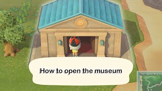 How to Open the Museum and Donate Bugs and Fish to Blathers | Animal Crossing New Horizons