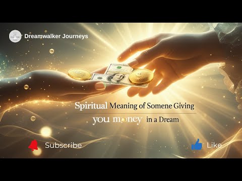 Spiritual Meaning of Someone Giving You Money in a Dream: Blessings & Prosperity