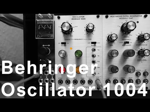 Обзор осциллятора Behringer Oscillator Module 1004
