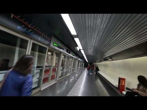 Metro L9 Barcelona - Trayecto Collblanc-Europa/Fira - Walking Tour 4K - March 2023