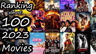 Ranking (almost) 100 2023 movies