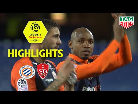 Montpellier Hérault SC - Stade Brestois 29 ( 4-0 ) - Highlights - (MHSC - BREST) / 2019-20