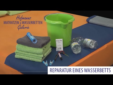 Wie repariere ich mein Wasserbett?