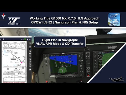 (Sim Video) WT G1000 NXi 0.7.0 | ILS Flight | Navigraph Plan
