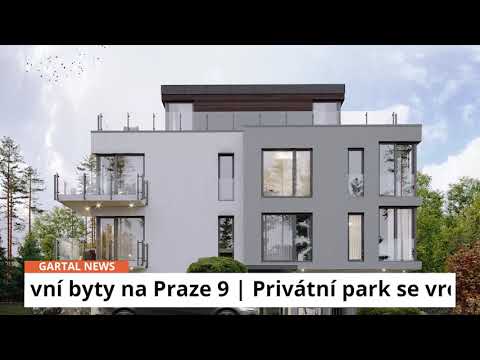 Nové byty Praha.  Bytový projekt Riviéra Rokytka na Praze 9.  Developer GARTAL.