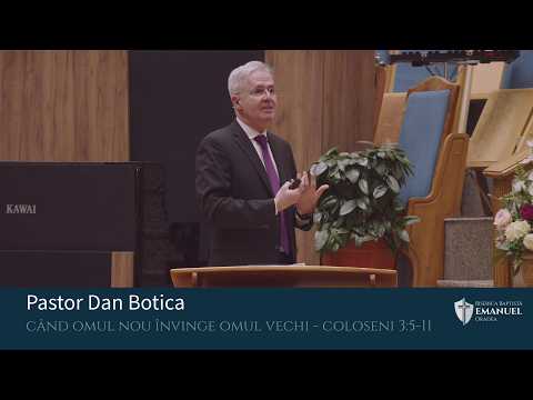22.02.26 AM | ,,Când omul nou învinge omul vechi"  Coloseni 3:5-11