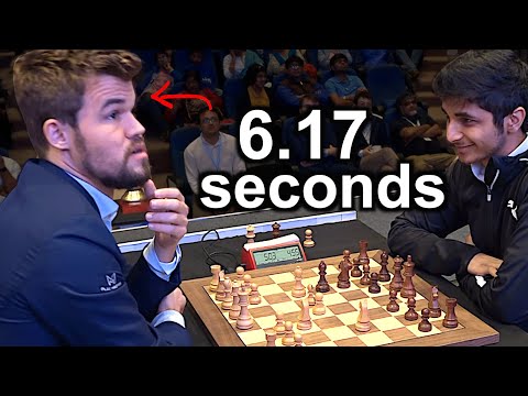 The Fastest Wins In Magnus Carlsen's Career