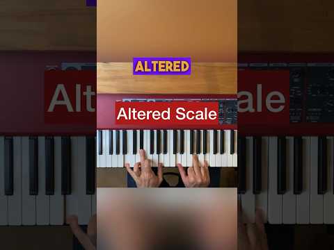 What is the Altered Scale? #chordprogression #musictheory #reharmonization #pianotutorial