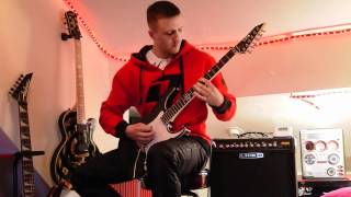 Video thumbnail for Chimaira SIX (cover) - with Rob Arnold signature LTD RA-600 guitar, recorded on Olympus LS-20m by Ash Thompson