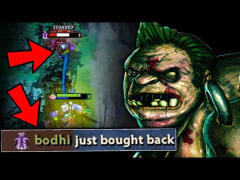 Void spirit "Immortal Rank" just Rage Buyback against this Pudge | Genius Pudge
