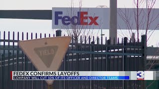 FedEx to lay off 10% of global officers, directors