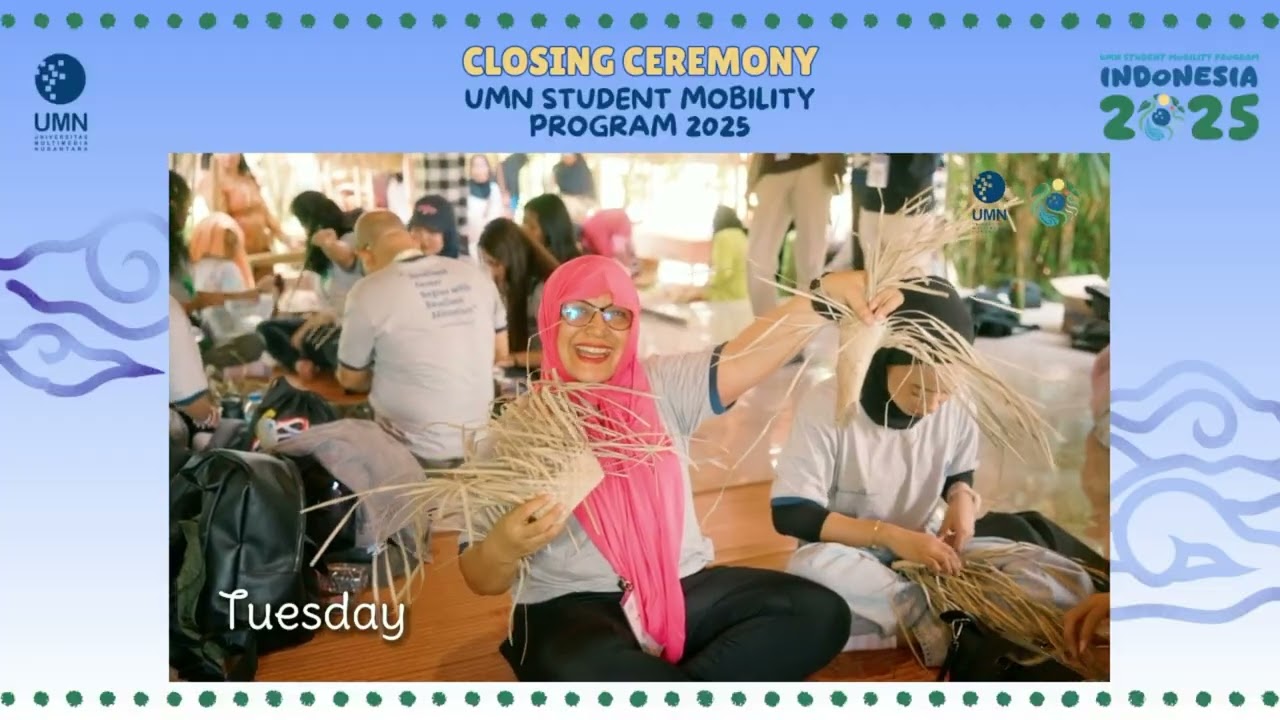 Closing Ceremony Student Mobility Program 2025