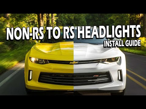 2016-2018 Camaro RS/SS Headlights and Harness Install | Gen5 DIY