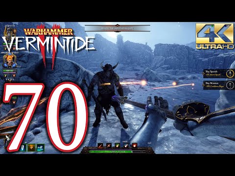 Warhammer Vermintide 2 PC 4K Walkthrough - Part 70 - The Skittergate Cataclysm