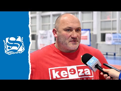 Marek Maleszewski po meczu Stomil Olsztyn - Orlęta Czyżew 12:1 