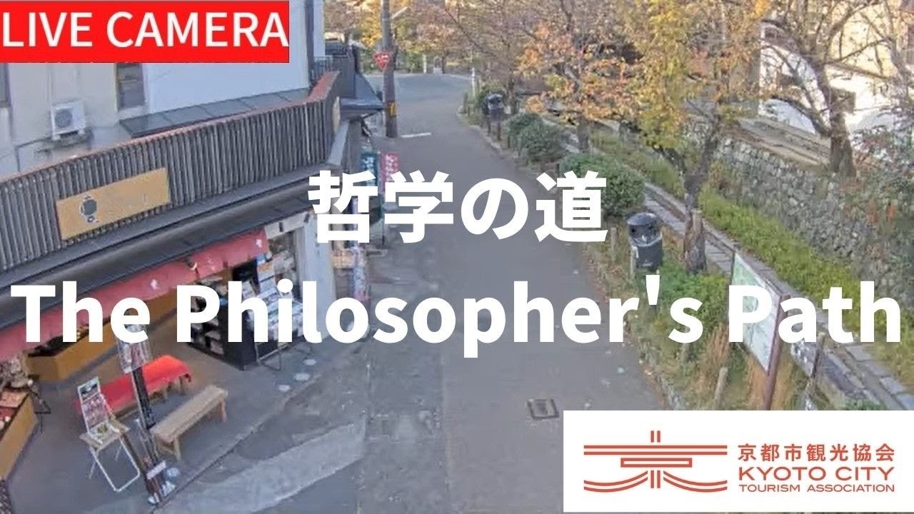 Philosopher’s Path, Kyoto — Live Cam, latest still