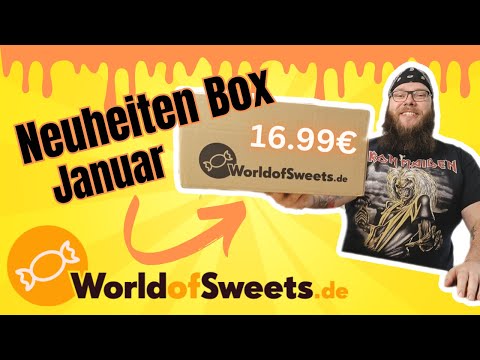 World Of Sweets Neuheitenbox Januar 2024 Unboxing & Taste-Test - Treets, Corny, veganz und Kölln