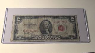 1953 $2 Red Seal Note