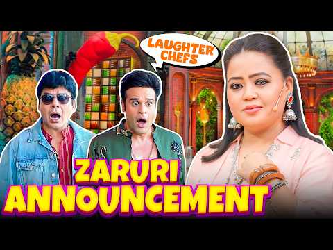 Laughter Chef Mein Maine Ki Big Announcement! 😄 | Bharti Singh | Harssh Limbachiyaa | Golla | Yash
