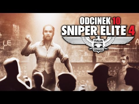 Let's Play Sniper Elite 4 Italia PL #10 - Magazzeno Facility - PC