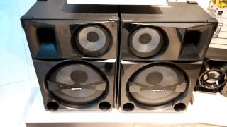 Video thumbnail for Sony Shake 5 2400 Watt RMS Hi-Fi Systems by İncele Dene Tamir Et