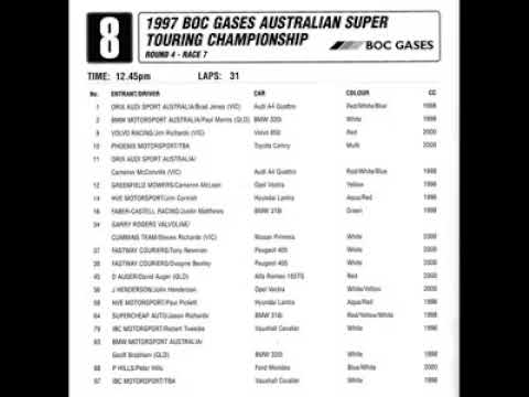 1987 Super Tourers Amaroo Park