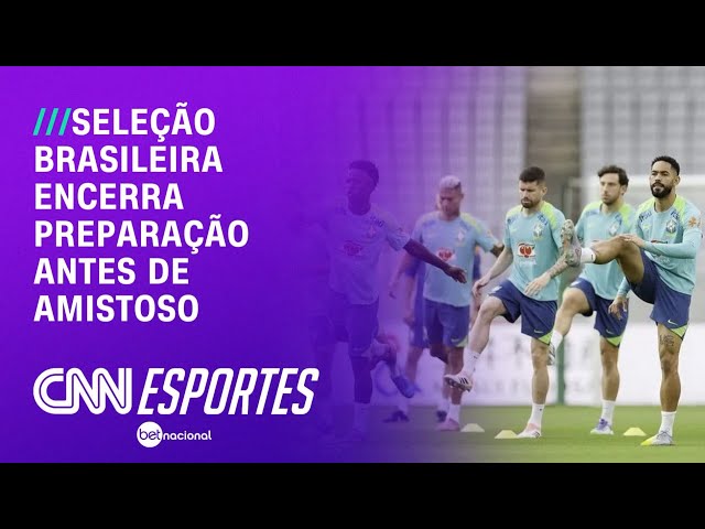 Brasil encerra preparação para enfrentar Japão na terça (14)  | LIVE CNN
