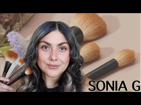 NEW Sonia G Traditions Series: Keyaki Kakishibu Face Brush Set | $272 😱 worth it?