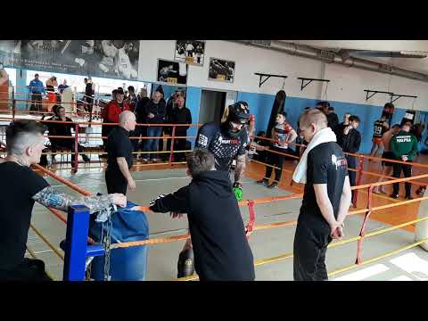 Dominik Zalewski Silesian Fight Gym vs Bartlomiej Nalepa Akademia Muaythai Kielce