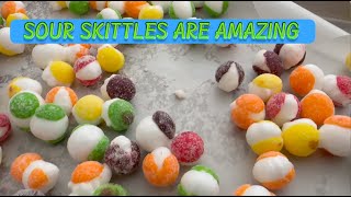 FREEZE DRIED SOUR SKITTLES ARE AMAZING HARVEST RIGHT FREEZE DRIER