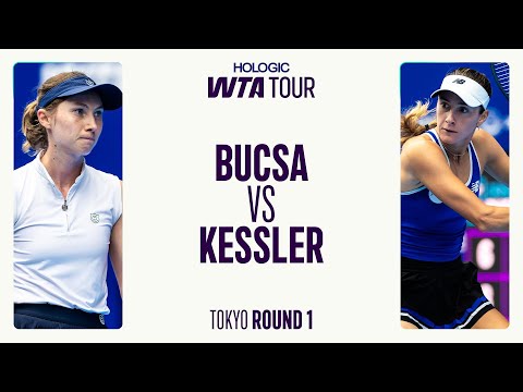 Cristina Bucsa vs. McCartney Kessler | 2025 Tokyo Round 1 | WTA Match Highlights