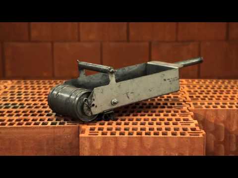 Wienerberger's Porotherm: 5. Mortar Rolling Technique