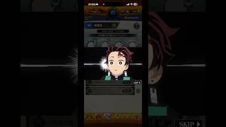 【モンスト】鬼滅の刃 柱稽古 ミッション達成演出 #shorts #モンスト #鬼滅の刃 #演出