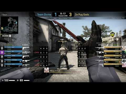 ESL One Rio 2020 - NA Open Qualifier #2 - Divine vs. Ze Pug Godz (Mapa 1 - Inferno) - Narração PT-BR