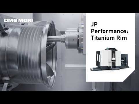 JP Performance x DMG MORI Teaser: Machining a Complete Titanium Rim