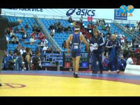 SORYAN REIHANPOUR Hamid Mohammad (IRI) -- HAAPAM?I Jani Jukka (FIN)  1/4 Finale