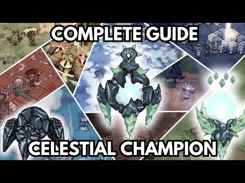 How to Summon and Defeat the Celestial Champion! (DST) {Crab king and Pearl Tasks and stuff}
