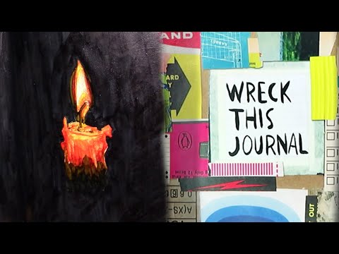 Wreck this Journal pages 60 to 65