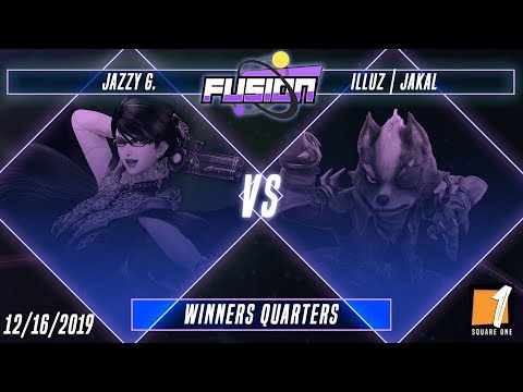 Fusion #2 - Jazzy G. (Bayonetta) Vs. Iluz | Jakal (Wolf) - Winners Quarters - Smash Ultimate