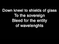 Meshuggah -Transfixion Lyrics [HQ]