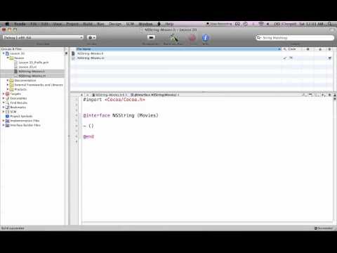 Objective-C on the Mac L20 - Categories