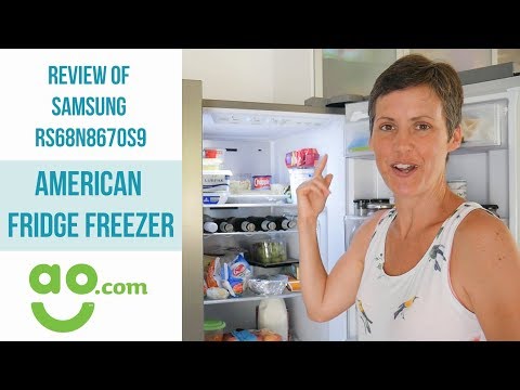 Samsung american fridge freezer rs68n8670s9 review