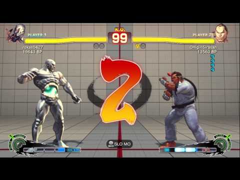 roxas0427 [Seth] vs OnigiriSirasan [Dan] SSF4 Japanese Online Ranked Matches - TRUE-HD