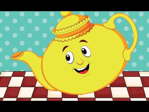 I'm A Little Tea Pot Nursery Rhyme with Lyrics - Cartoon Animation Rhymes