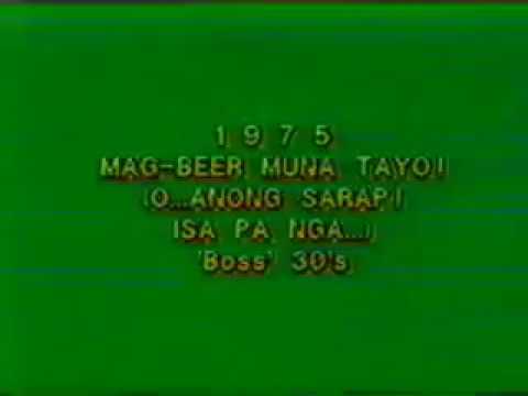 San Miguel Beer "Boss" - Philippines , 1975