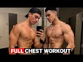 FULL CHEST WORKOUT W/ BRAYDEN DUNBAR