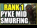 (EDUCATIONAL) CHALLENGER PYKE MID VISITS LOW ELO TO SHOW THEM WHAT THE RANK 1 PYKE IS ALL ABOUT!