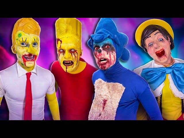 Vídeo relacionado con Hrtyvhin Disfraz de Halloween con hachas sangrientas para, Disfraz de Fiesta de Terror de Esponja compuesta para espectáculos escénicos, Atuendo de Fiesta de Halloween en Grupo, hachas espeluznantes
