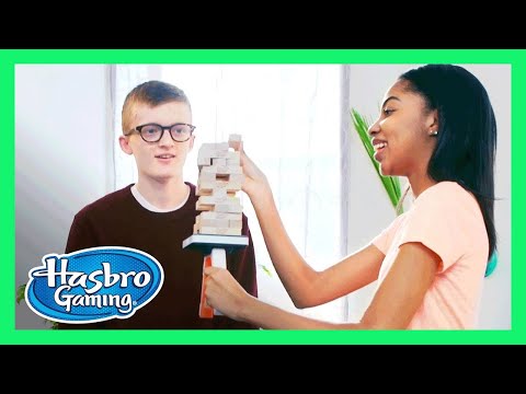 House Party: Jenga Pass Challenge | Hasbro Gaming | Toys Commercials