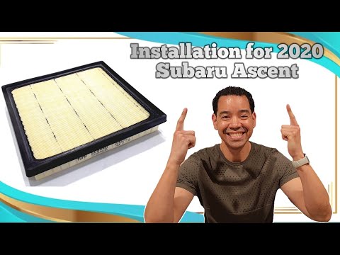 Watch: Subaru Genuine Engine Air Filter Installation Guide | 16546AA16A (YouTube)